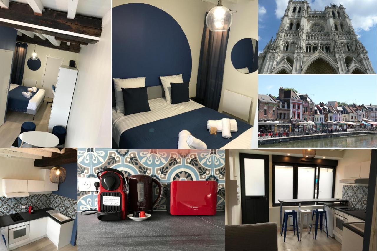 La Waide Beau Studio Centre Ville Wifi Netflix Tout Equipe Amiens Kültér fotó